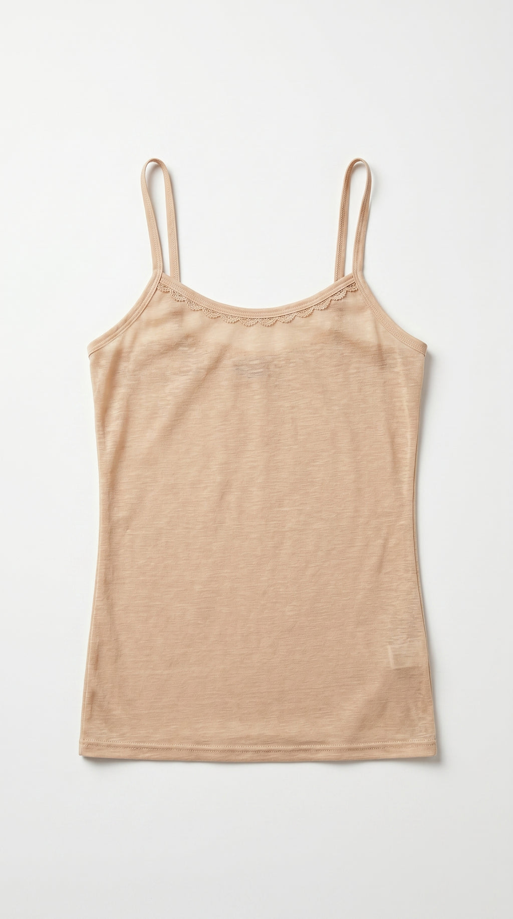 Soft Cotton Camisole Thin Strap Skin