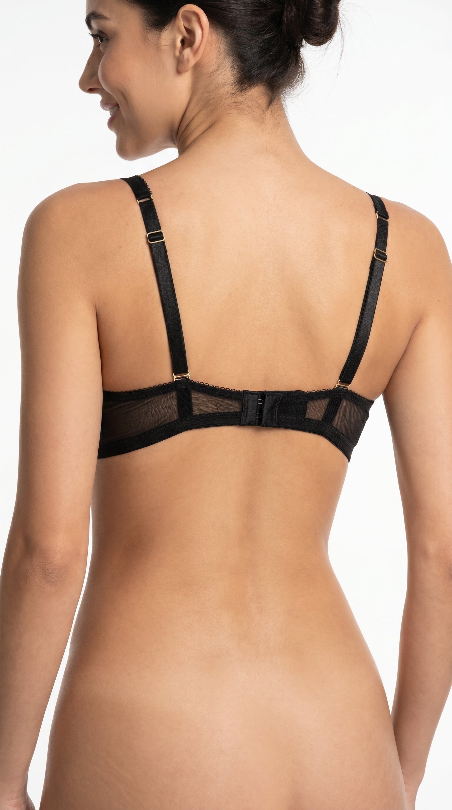 Padded T Shirt Daily Wear Bra Tiger Black