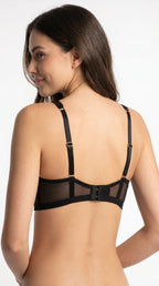 Padded T Shirt Daily Wear Bra Tiger Black