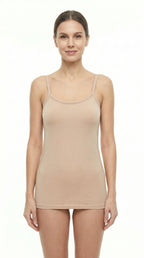 Soft Cotton Camisole Thin Strap Skin