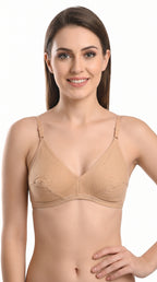 Non Padded Cotton Bra Skin