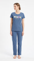 PJ Set Heart Shirt & Trouser