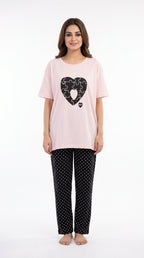 PJ set Heart Polka Dots Shirt & Trouser
