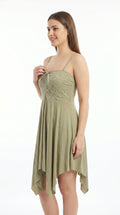 Frock Lace Cami Style Nighty 2 Pcs