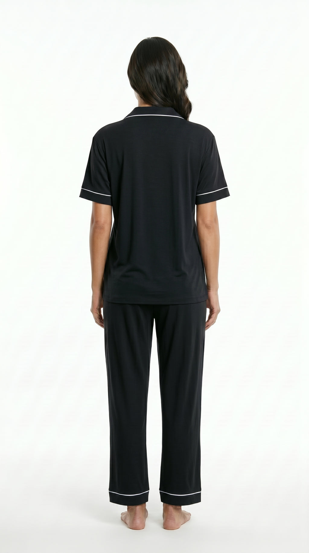 Soft Cotton Satin Silk Night Suit