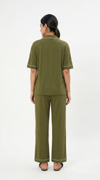 Soft Cotton Satin Silk Night Suit