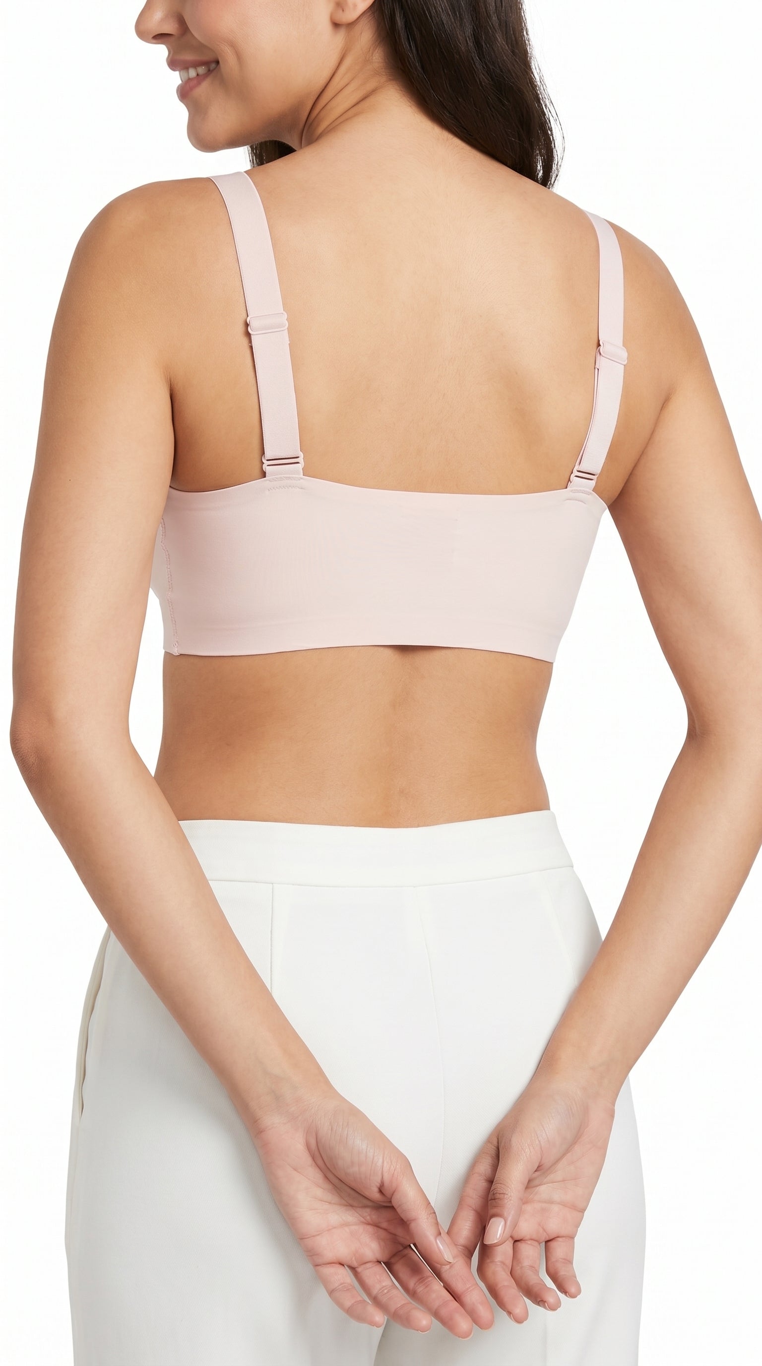 Padded Seamless Cloud Fit Bra Baby Pink