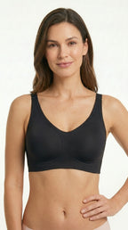 Padded Seamless Cloud Fit Bra Black