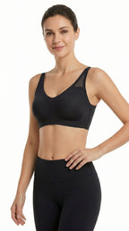 Padded Seamless Cloud Fit Bra Black
