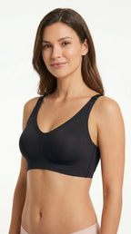 Padded Seamless Cloud Fit Bra Black