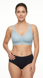 Padded Seamless Cloud Fit Bra Light Ice Blue
