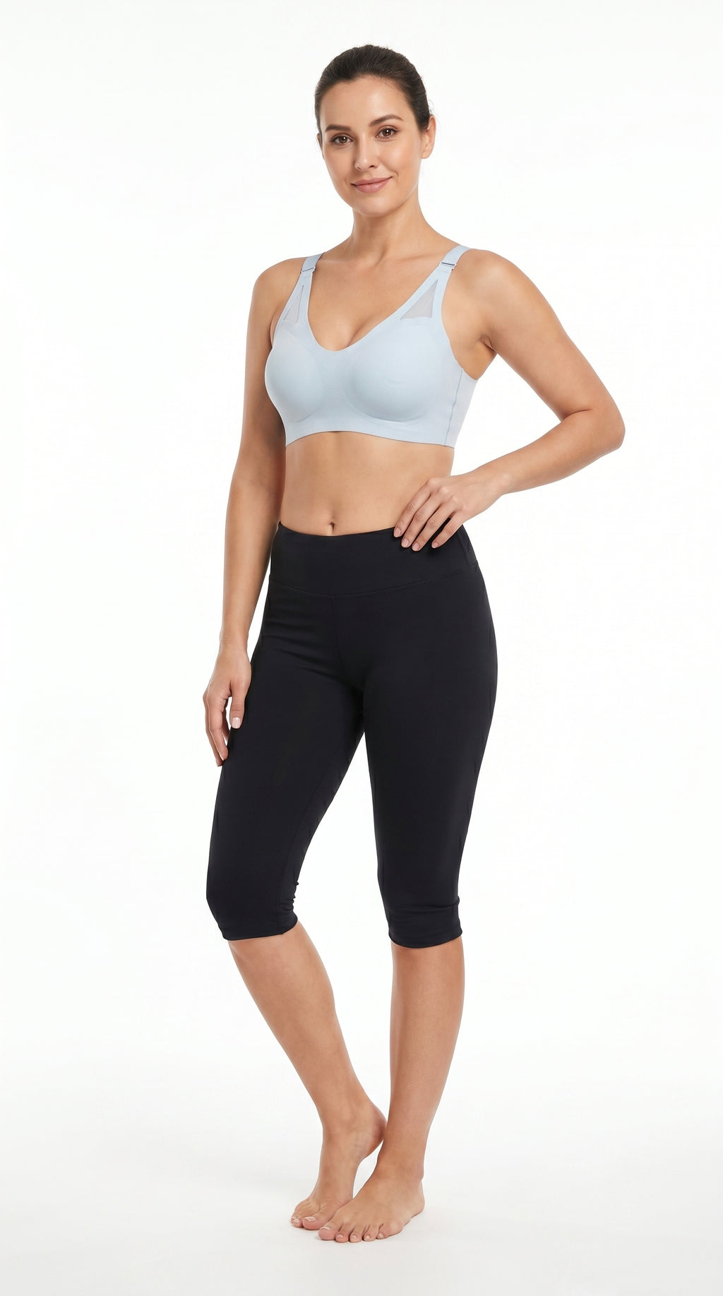 Padded Seamless Cloud Fit Bra Light Ice Blue