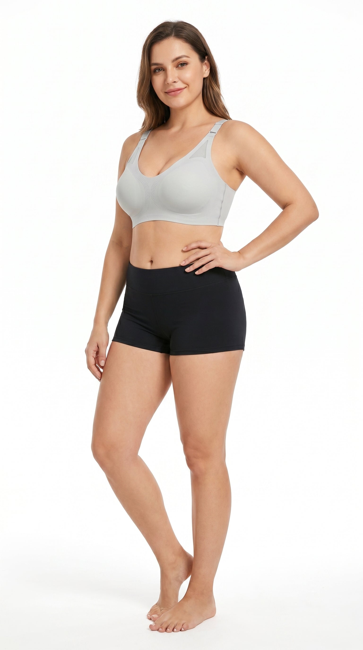 Padded Seamless Cloud Fit Bra Light Ice Blue