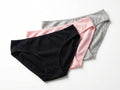 Bundle of 3 Soft Cotton Panties Plain Mix Colors