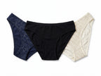Bundle of 3 Soft Cotton Panties Circle Star Mix Colors