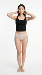 Bundle of 3 Soft Cotton Panties Pinky Strips