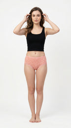 Bundle of 3 Soft Cotton Panties Stars Mix Colors