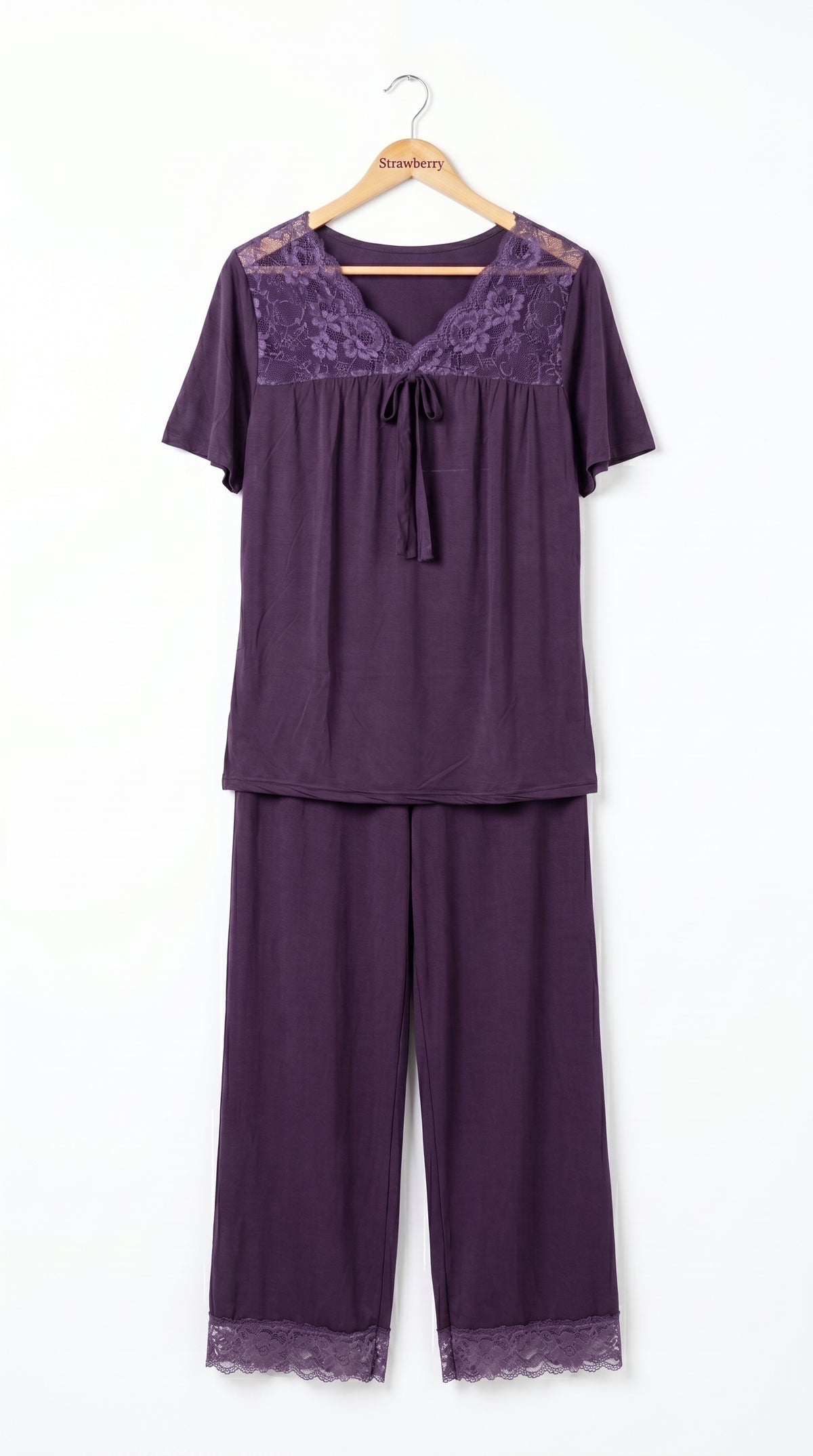 PJ set soft cotton net collar 2 Pcs